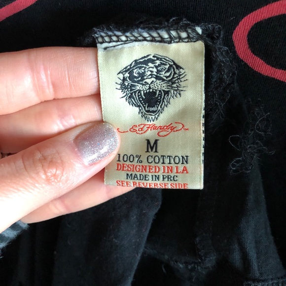 Ed Hardy Long Sleeve Tee - Picture 8 of 8